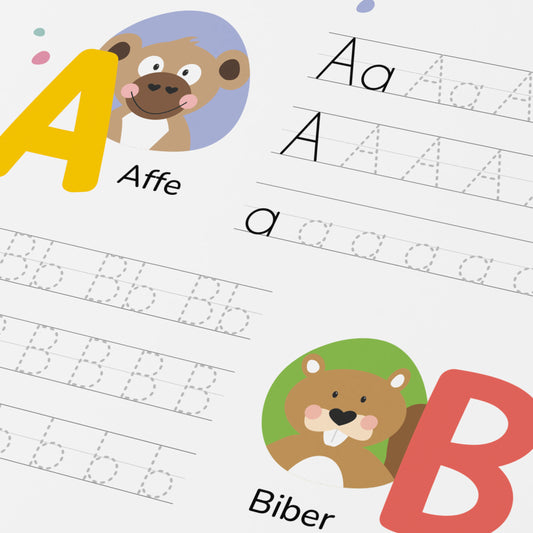 Köpfchenkonfetti – Buchstaben