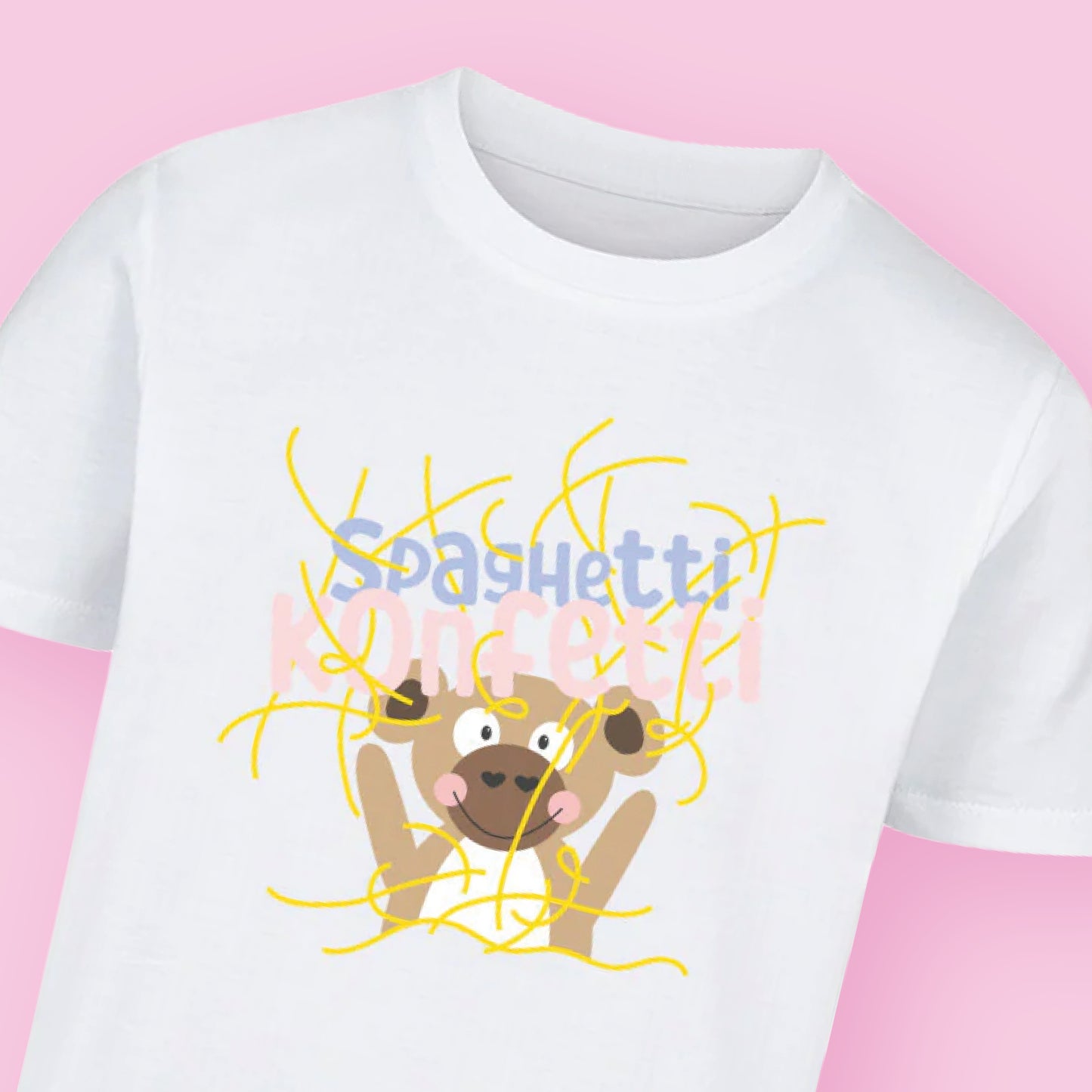 Spaghetti Konfetti – Organic Shirt