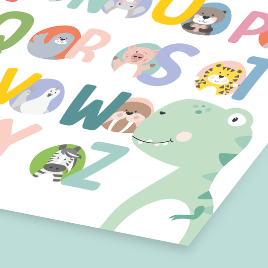 ABC-Poster Dino