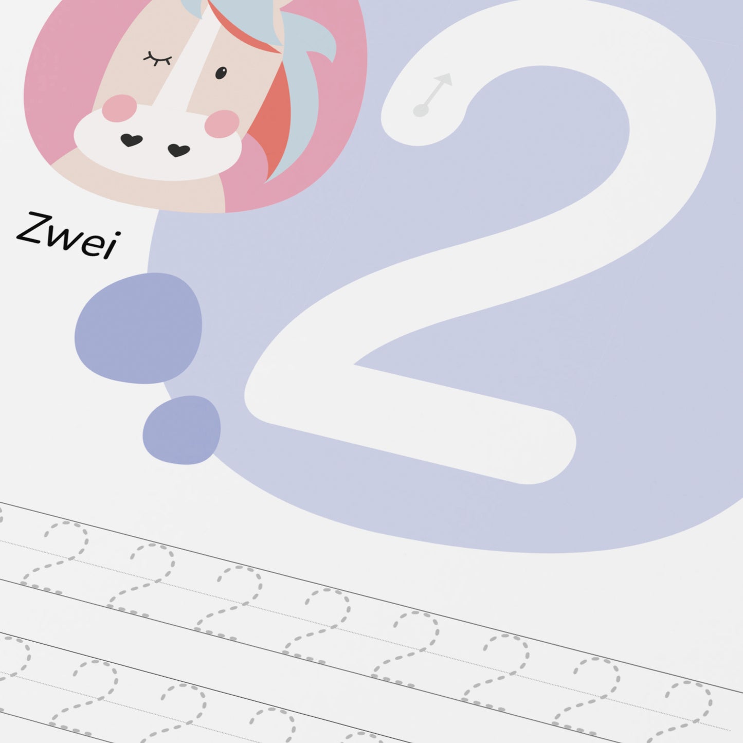 Köpfchenkonfetti – Zahlen