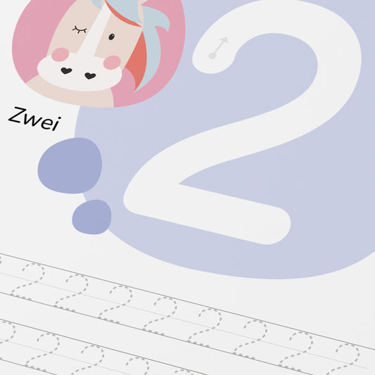 Köpfchenkonfetti – Zahlen