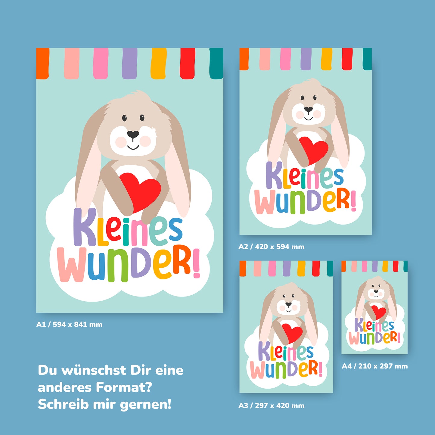 Poster *Kleines Wunder* Momo Hasi