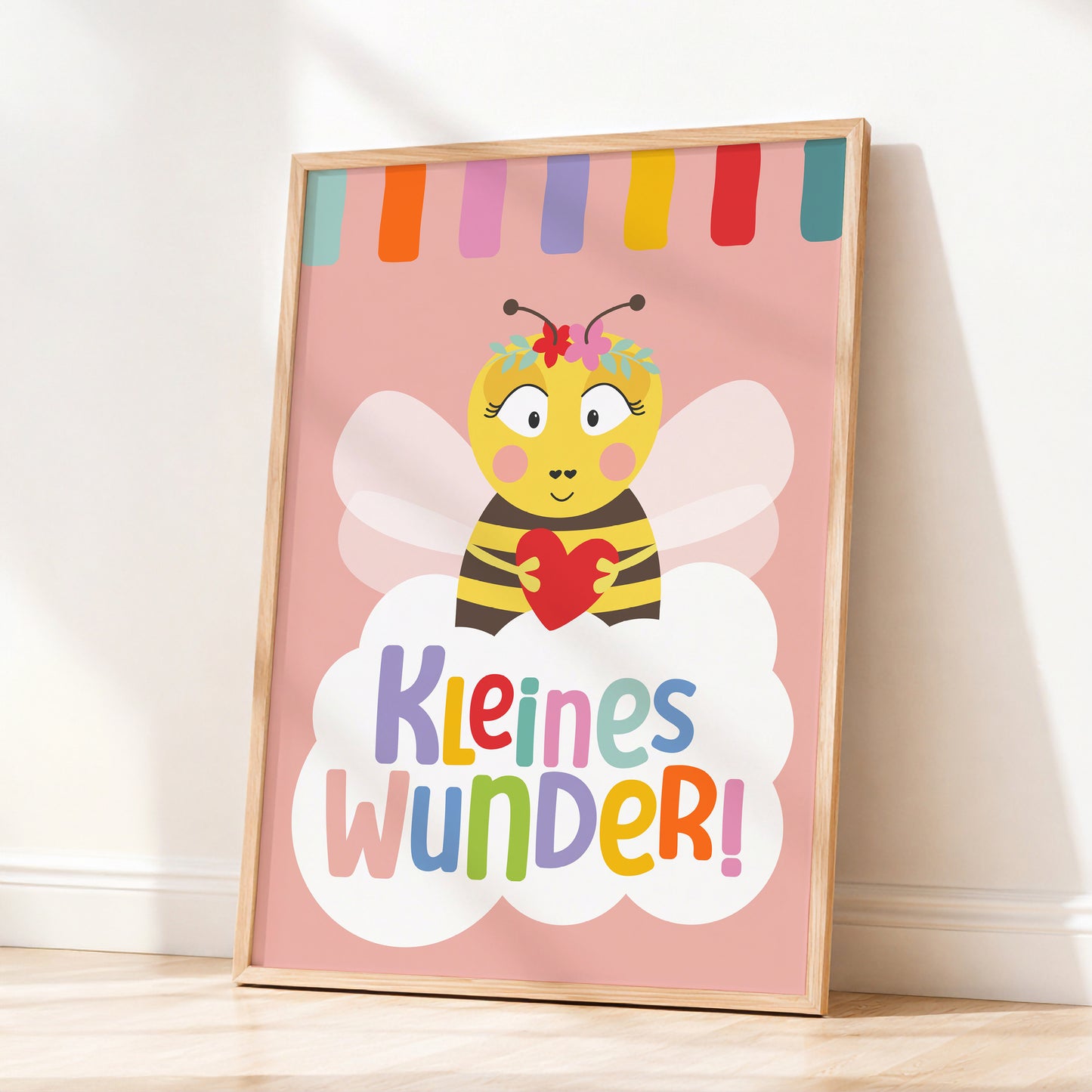 Poster *Kleines Wunder* Frida Biene