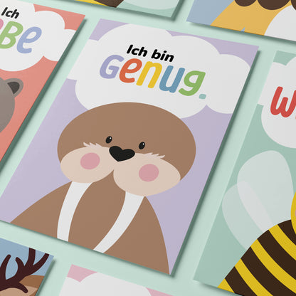 Affirmations-Postkarten