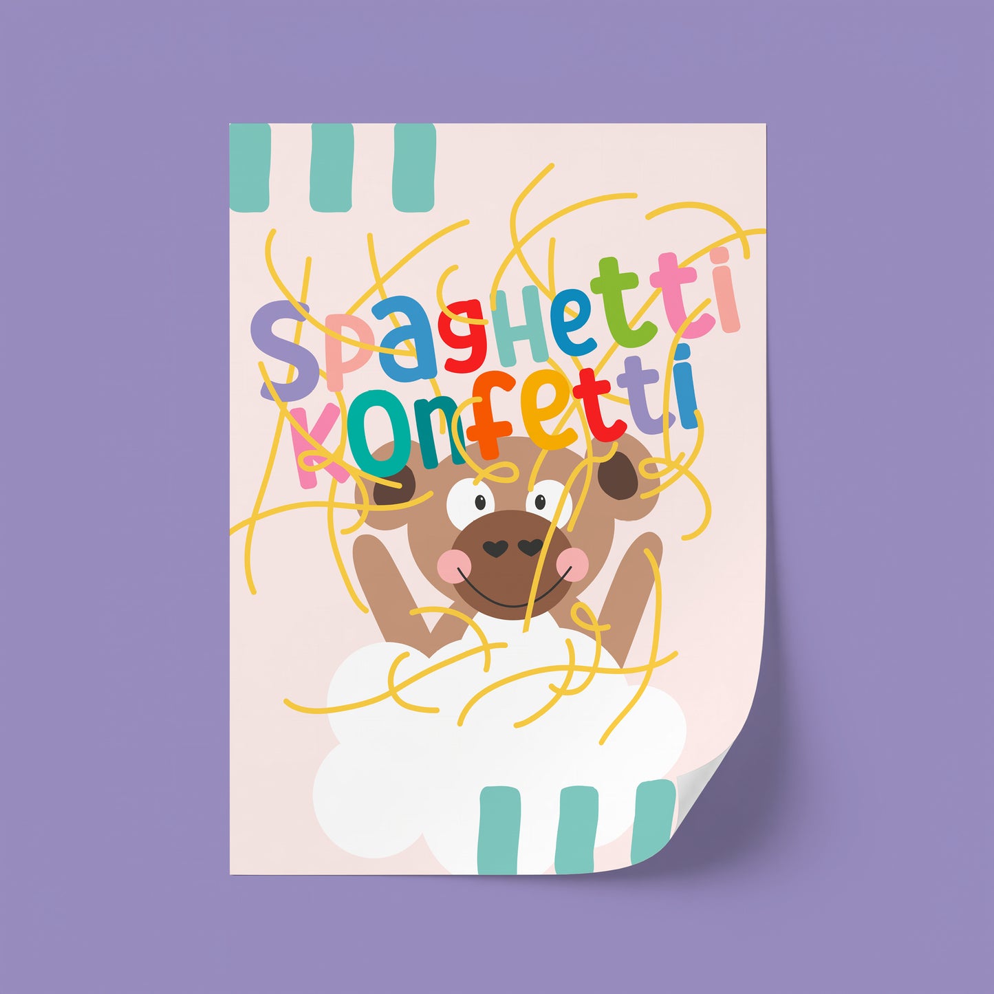 Poster *Spaghetti Konfetti*
