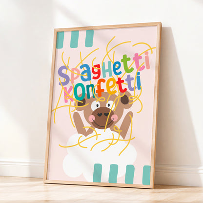Poster *Spaghetti Konfetti*