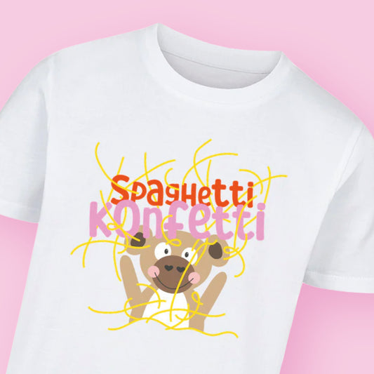 Spaghetti Konfetti – Organic Shirt