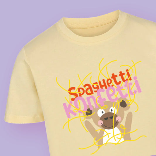 Spaghetti Konfetti – Organic Shirt
