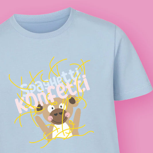Spaghetti Konfetti – Organic Shirt