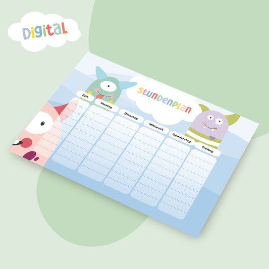 Stundenplan Monsterchen